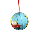 christmas ball tin